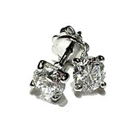 Orecchini Sommer Gioielli Donna P.LUCE in Oro bianco Diamante P.L. DIA CT 1.42 F/VVS2